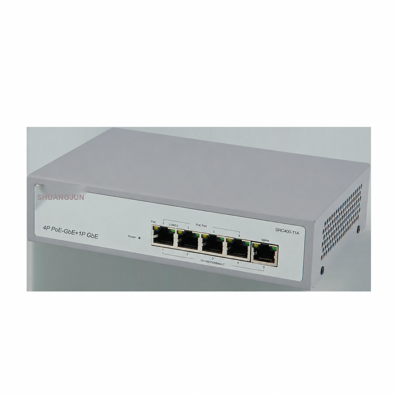 4-Port Gigabit PoE Web Smart Switch